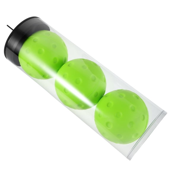 LOLIPPYY 1 Set Soft PU Pickleball Practice Silent Noise-Reducing Pickleball Training Equipment