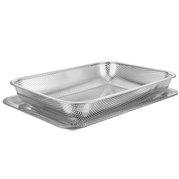 LOLIPPYY 1 Set Stainless Frying Basket Oil Separation for Restaurant Cooking