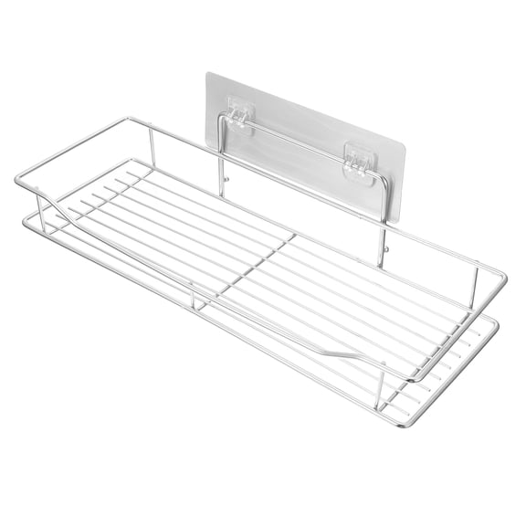 LOLIPPYY 1 Set Stainless Steel Wall Shelf Space-saving Wire Shelving for Home Organization