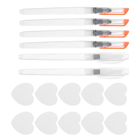 LOLIPPYY 1 Set Texture Painting Kit Including Assorted Color ABS and Wood Pulp for Family Bonding Back to School