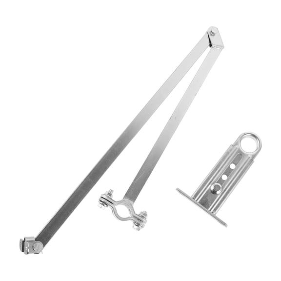 LOLIPPYY 1 Set Window Crank Hardware Stainless Steel Silver for Office Use Manual Operation