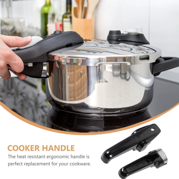 LOLIPPYY Black Ergonomic Replacement Handle Set for Kitchen Use - 1 Piece and Comfortable Grip