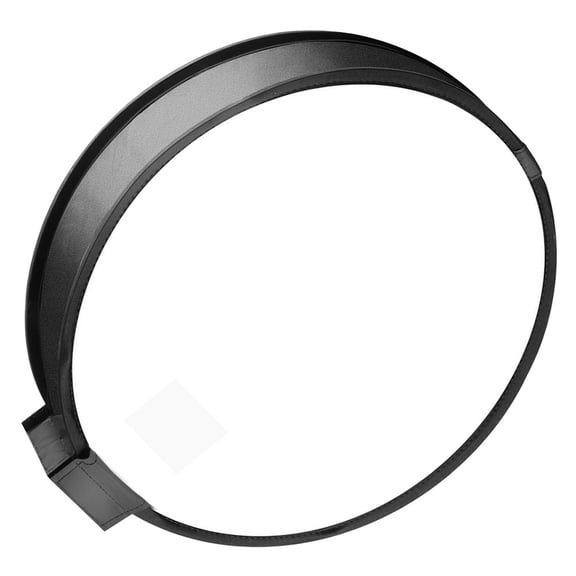 LOLIPPYY 1 Set of Convenient Lamp Shade for Photography Lamps in Black Round Design Soft Light