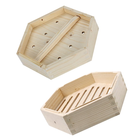 LOLIPPYY 1 Set of Cooking Steamer Wooden Beige for Household Use Home Cooking