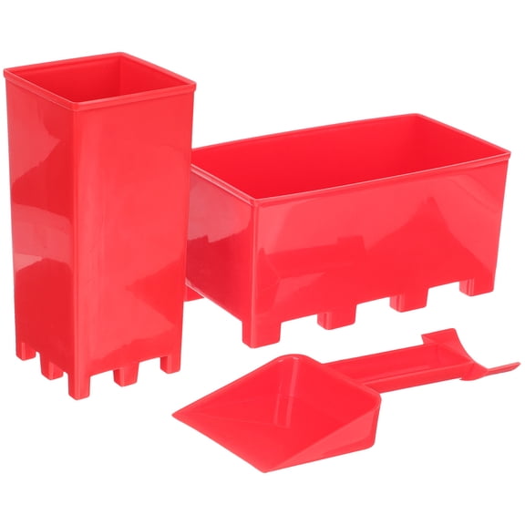 LOLIPPYY 1 Set of Diy Brick Mold Plastic Summer Beach