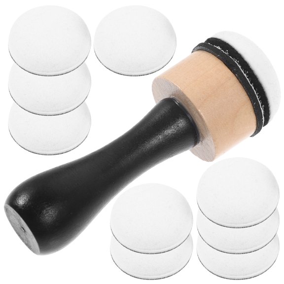 LOLIPPYY 1 Set of Wood and Sponge Painting Tools for Students Imagination Development with Simple Shapes for DIY Crafts