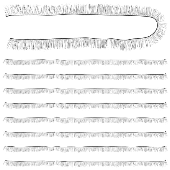 LOLIPPYY Black Nylon Doll Eye Makeup Supplies Fake Lashes for Artists Realistic Appearance