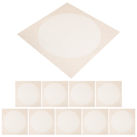 LOLIPPYY 10 Sheets of Rice Paper for Crafts Traditional for Giving Artists White