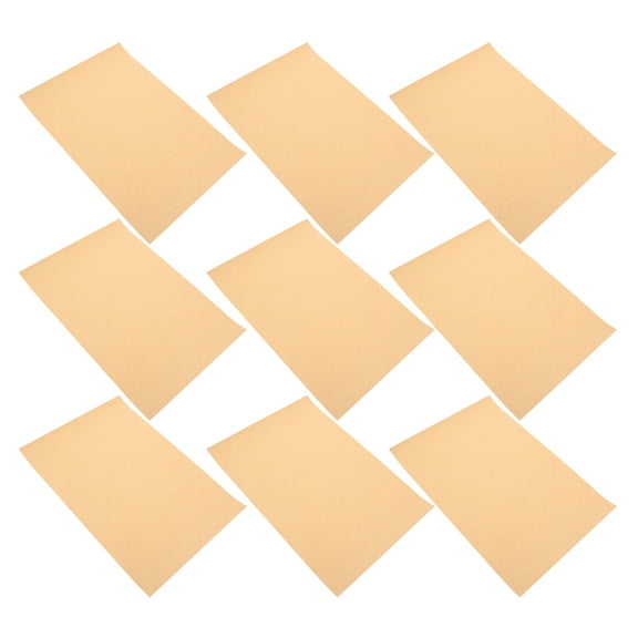 LOLIPPYY 100 Pcs Drawing Paper for Practice Brown Craft Paper Compatible with Tools