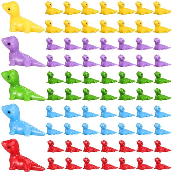 LOLIPPYY 100 Pcs Mini Resin Lizards Red Mini Resin Figures Ideal For Potted Plants