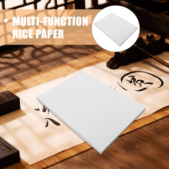 LOLIPPYY 100 Sheets Multi-Purpose Xuan Paper for Drawing, , Painting, and Writing Practice for Artists