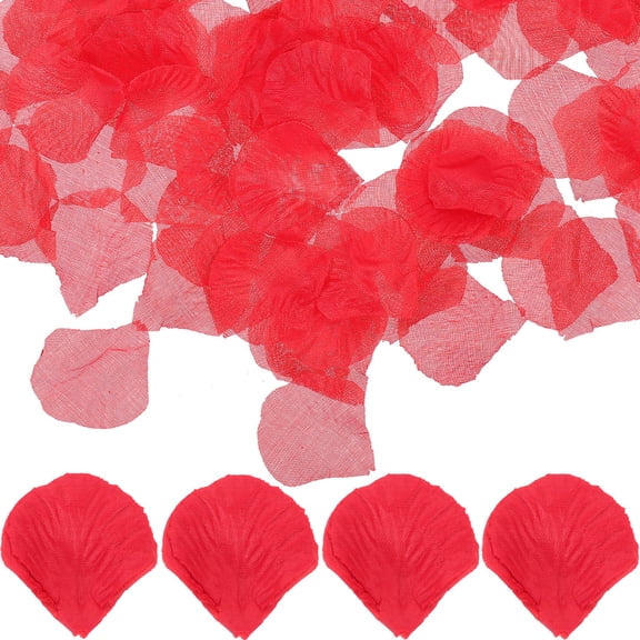 LOLIPPYY 1000Pcs Flower Petals for Romantic Night Silk Cloth for Event Planners Decoration