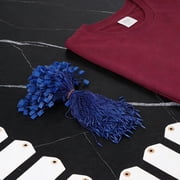 LOLIPPYY 1000 Pieces Navy Lock Strings Plastic for Easy Attachment of Store Price and Garment Labels