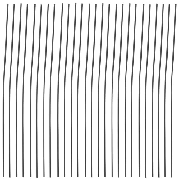 LOLIPPYY 1000pcs Plant Fastening Twist Tie for Garden Use Black Plastic for General Users