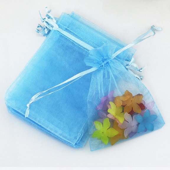 LOLIPPYY 100Pcs Drawstring Pouch Durable Bag Reusable for Candy Storage