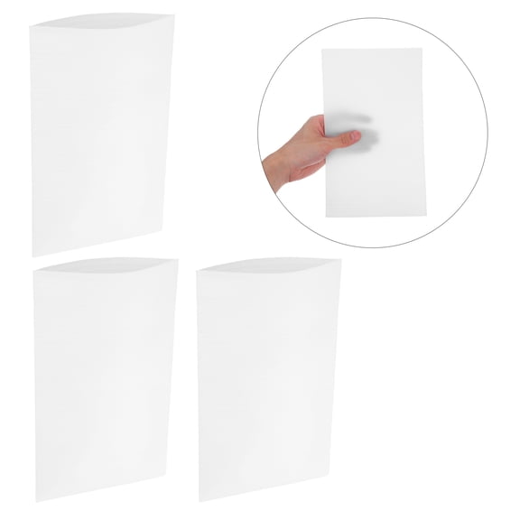 LOLIPPYY 100Pcs Foam Wrap Packing Bags Foam Packaging Material for Glasses Dishes and Cups