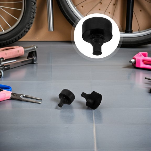 LOLIPPYY 100Pcs Motorbike Frame Damping Rubber Mount Shock Absorber Buffer Blocks