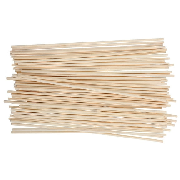LOLIPPYY 100Pcs Rattan Aromatherapy Diffuser Sticks Plant Material for Living Room Use
