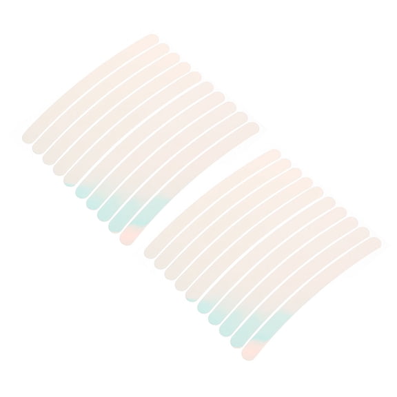 LOLIPPYY 100Pcs Removable Reflective Tire Strips Car Wheel Decals for Improved Night Visibility