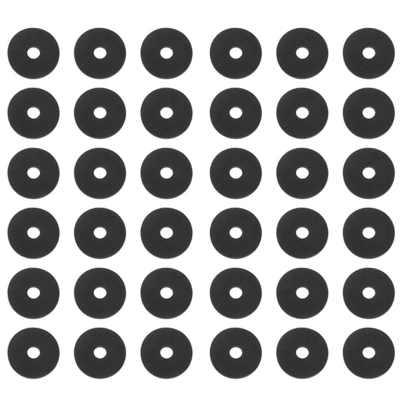 LOLIPPYY 100Pcs Rubber Faucet Washers with Reliable Thick Material for Water Leak Prevention