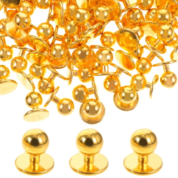 LOLIPPYY 100Pcs Sewing Buttons Convenient Chef Clothes Buttons Handmade Clothes Buttons