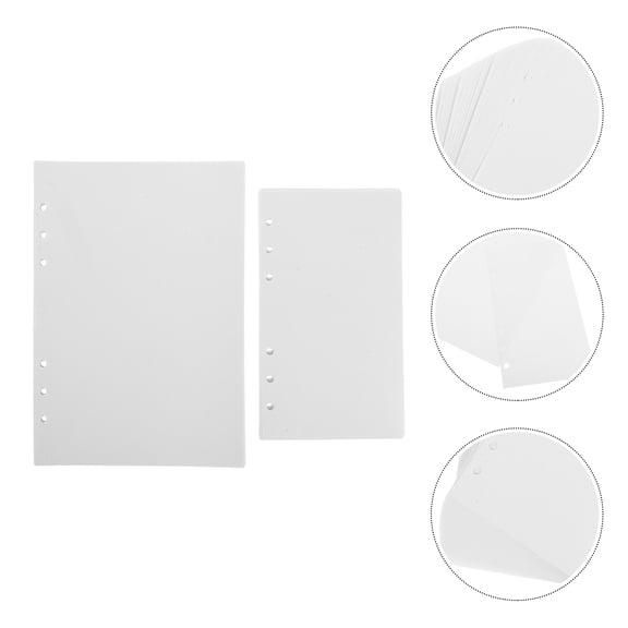 LOLIPPYY 100Pcs Sticker Refills Release Paper Sheets for Portable Sticker Organizer and Scrapbooking