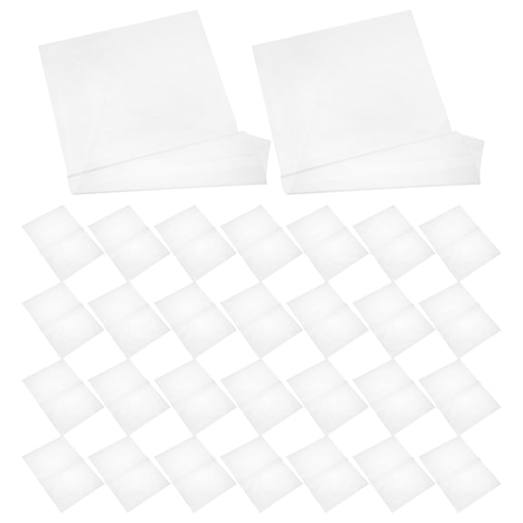 LOLIPPYY 100 Pcs Self Sealing Clear Bags OPP Transparent for Moisture and Protection