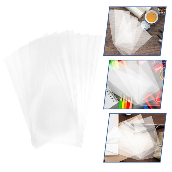 LOLIPPYY 100pcs Transparent Banknote Protective Film Sleeves for Viewing, Exchanging, and Storing Money Safely