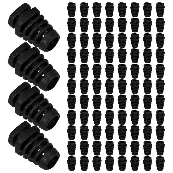 LOLIPPYY 100pcs Cable Cover Black ABS For Electrical Projects And Professionals