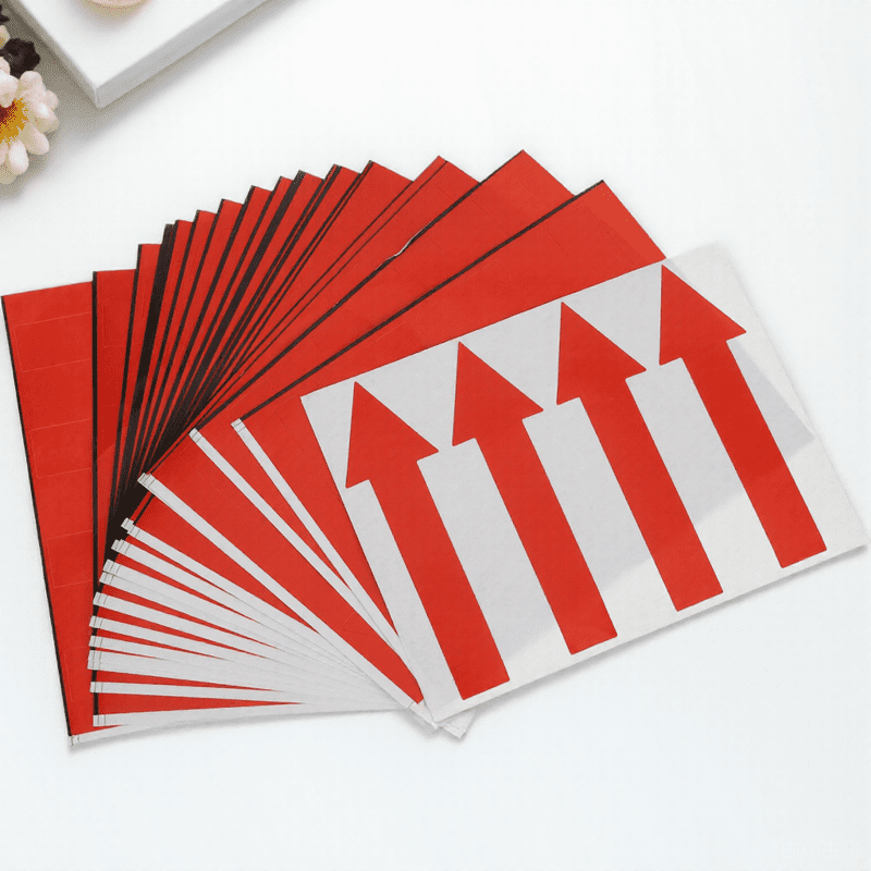 LOLIPPYY 100pcs Change of Direction Stickers Paper Simple Design for ...