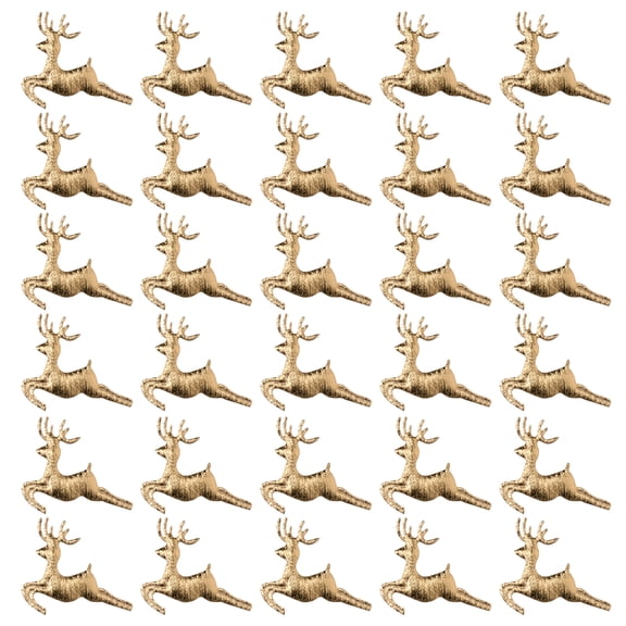 LOLIPPYY 100pcs Non-woven Elk Party Confetti with Delicate Glitter Decoration for Celebrations