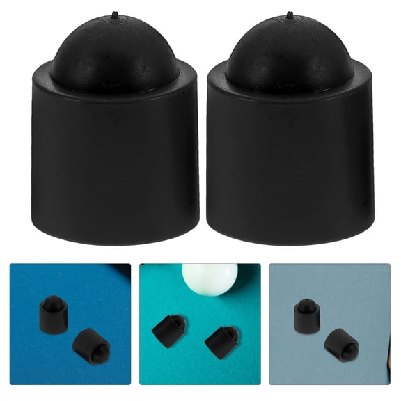 LOLIPPYY 10PCS Cue Stick Tip Protector Rubber Sleeves for Billiard Cue Accessories