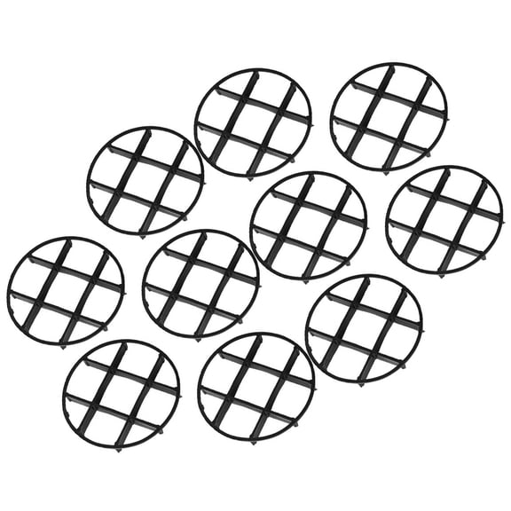 LOLIPPYY 10PCS Pot Risers For Outdoor Planters Black Plastic Planter Stands For Durability