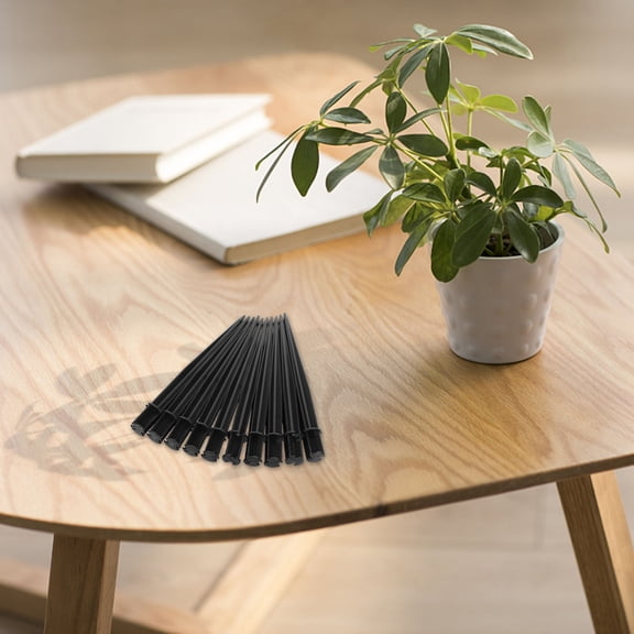 LOLIPPYY 10Pack Plastic Replacement Stakes for Solar Garden Lights Outdoor Pathway Light Holders Stable Design