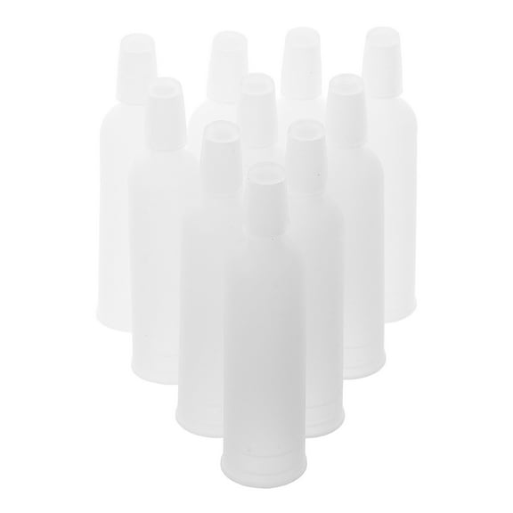 LOLIPPYY 10Pack Refillable Small Dropper Bottles with Silicone Pipette for Cosmetics and Perfumes