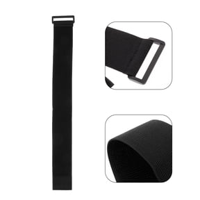 LOLIPPYY 10-Pack Adjustable Black Elastic Cargo Straps for Outdoor Use, Reusable RV and Truck Securing Fixing Straps