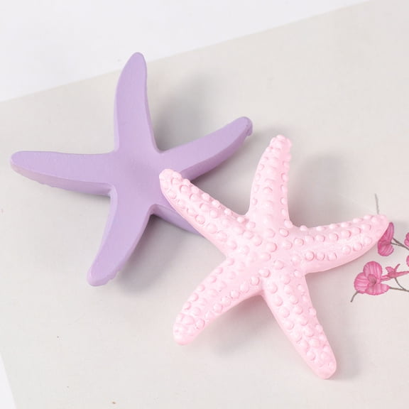 LOLIPPYY 10Pcs Aquarium Star Figurines Decoration For Fish Tank Underwater Landscape