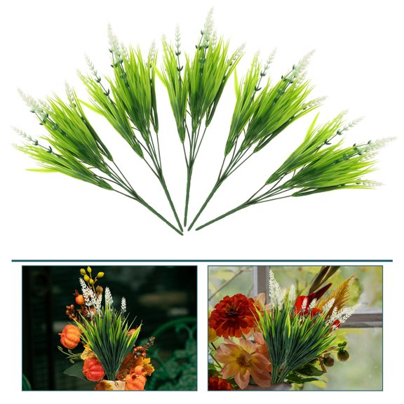 LOLIPPYY 10Pcs Artificial Lavender Branches High Realism Faux Flower Decoration for Home Wedding Arrangements