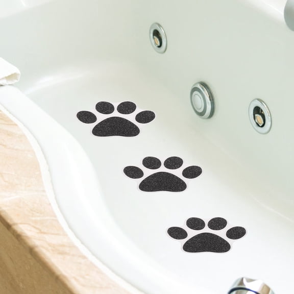 LOLIPPYY 10-Pack Non- Bathtub Stickers for Shower, Kitchen, Pool Floors - Anti-Skid Grip Decals for Safety