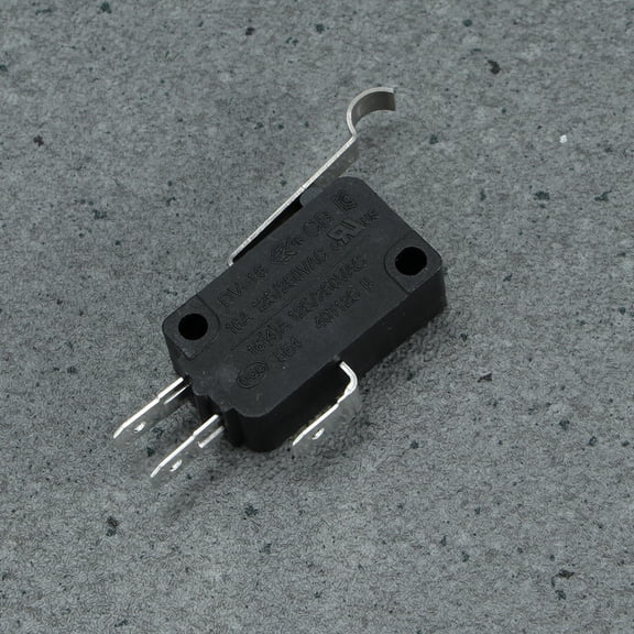LOLIPPYY 10Pcs Black Micro Electric Limit Momentary Push Button Switches for Charging Home Appliances