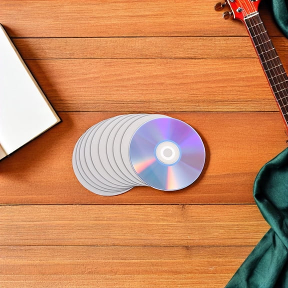 LOLIPPYY Multi-Color Writable Blank DVD Discs for Music, Video Storage and Data Backup, Compatible with DVD Players