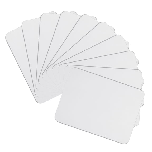 LOLIPPYY 10Pcs Cell Phone Mirror Sticker Clear Silver Acrylic Adhesive Mirror for Phone Case