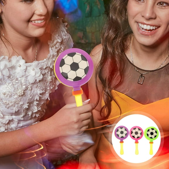 LOLIPPYY party noisemakers Hand Clappers Assorted Color Adults Making Noise Holiday Parties 10pcs