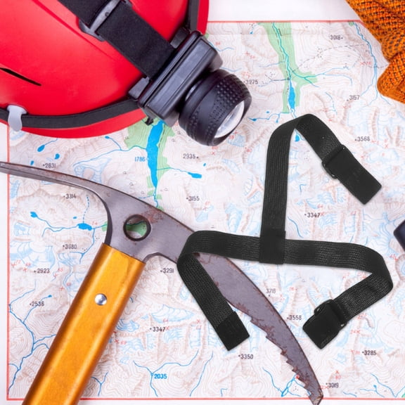 LOLIPPYY 10Pcs Comfortable Adjustable Headlamp Strap Replacement Elastic Bands for Forehead Lights