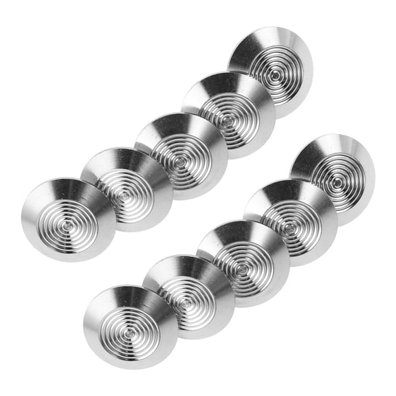 LOLIPPYY 10Pcs Corrosion Resistant Stainless Steel Pavement Studs for Blind Safety and Public Use