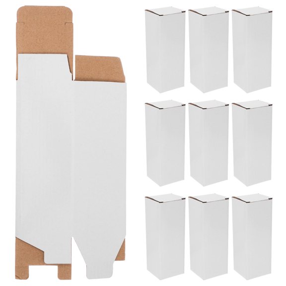 LOLIPPYY 10Pcs Corrugated Shipping Boxes With Rectangular Shape For Product Display