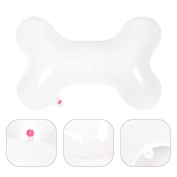 LOLIPPYY 10Pcs Decorative Bone Shaped Balloons White Party Supplies for Celebrations