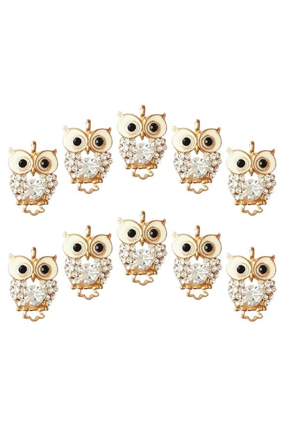 Alloy Owl Charms in Tone for Making and Keychain Accessories