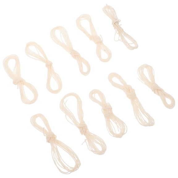 LOLIPPYY 10Pcs Durable Cotton Cord for Erhu String Replacement Traditional Chinese Violin Accessory