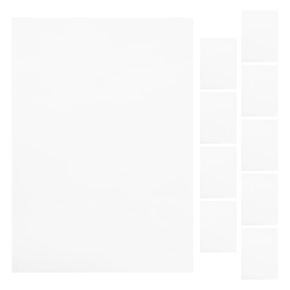 LOLIPPYY 10Pcs Durable PVC Drawing Template for Three Dimensional Penarts and Creative Projects